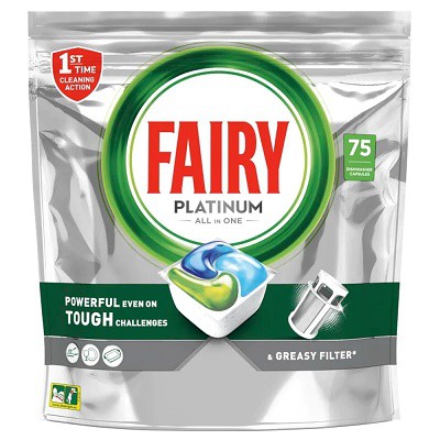Fairy kapsle do myčky 75ks All in One Pl | Čistící a mycí prostředky - Příp. do myček na nádobí - Mycí prostředky